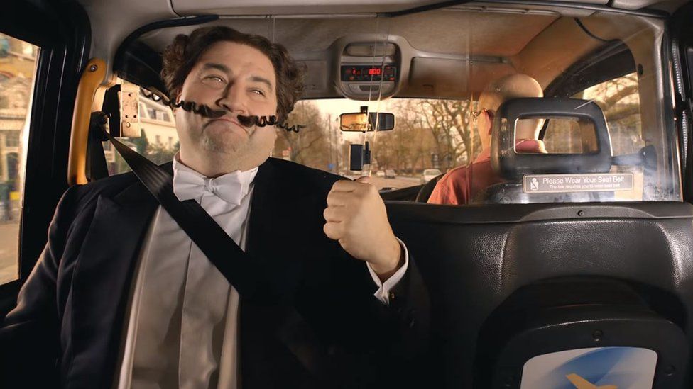 A still from a Go Compare advertisement