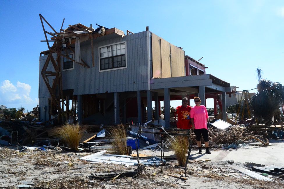 Hurricane Michael: Returning to a city that no longer exists - BBC News