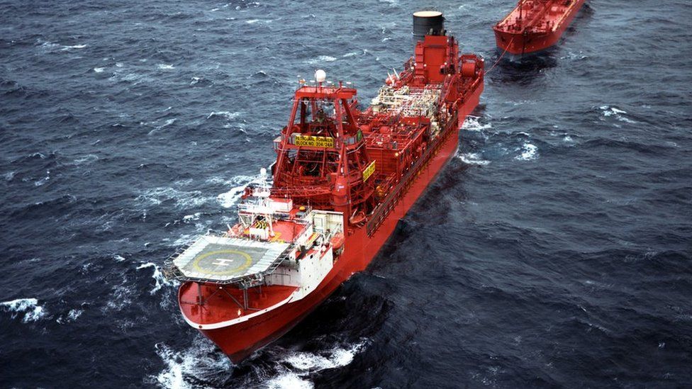 Petrojarl Foinaven floating production storage vessel