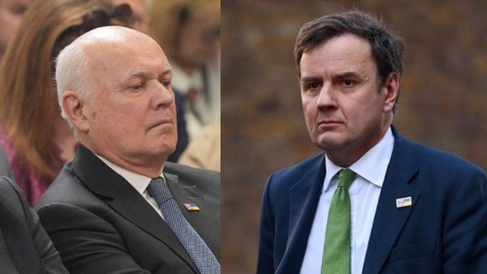 Iain Duncan-Smith and Greg Hands