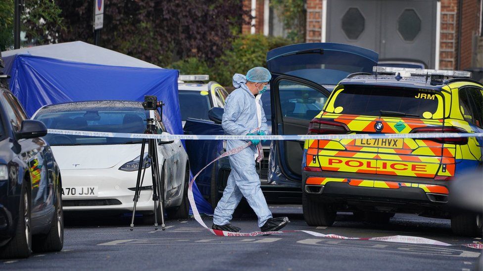 Streatham Hill: Man shot dead by police after pursuit - BBC News