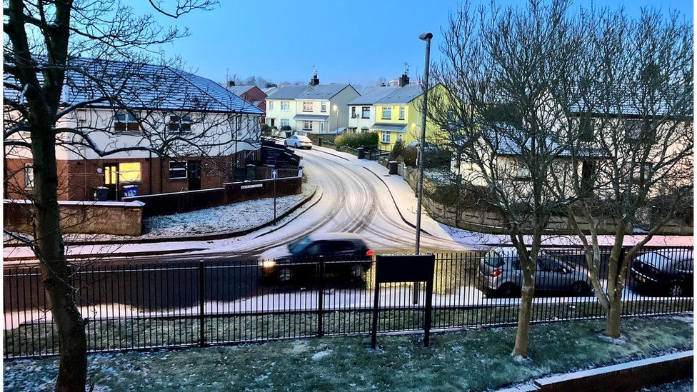 NI weather: Motorists warned over ice and snow on the roads
