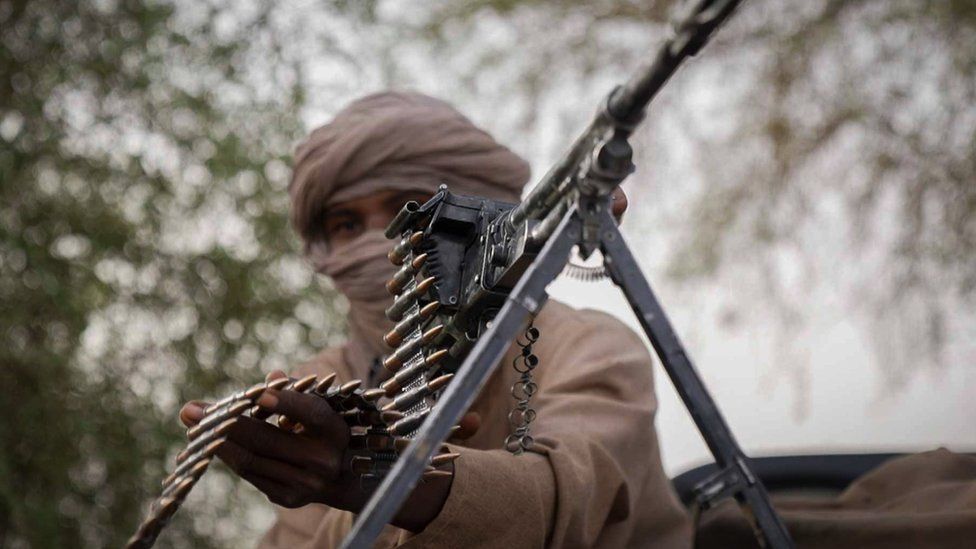 Man with weapon  successful  Mali