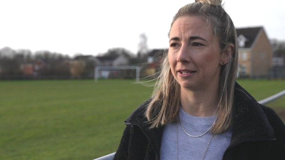 The female American Football coach breaking barriers on and off the pitch -  BBC Three