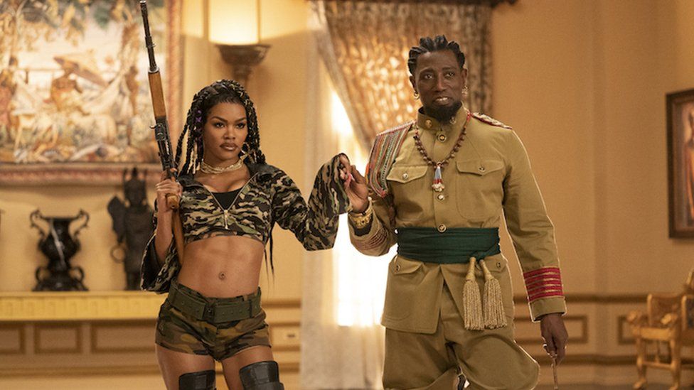 General Izzi (Wesley Snipes) sees his daughter Bopoto (Teyana Taylor) as a useful weapon