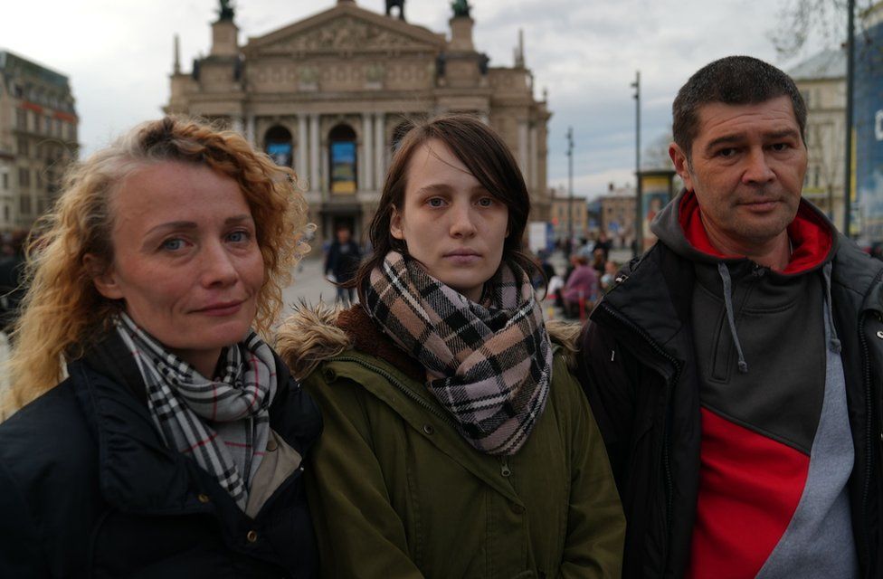 Olena, Sofia and Oleksandr