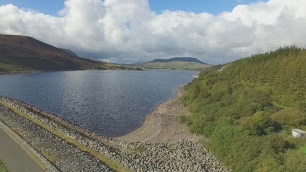 Tryweryn reservoir