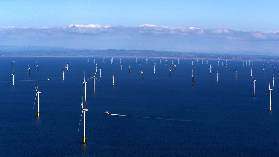 Walney 1bn offshore wind farm is world s largest BBC News