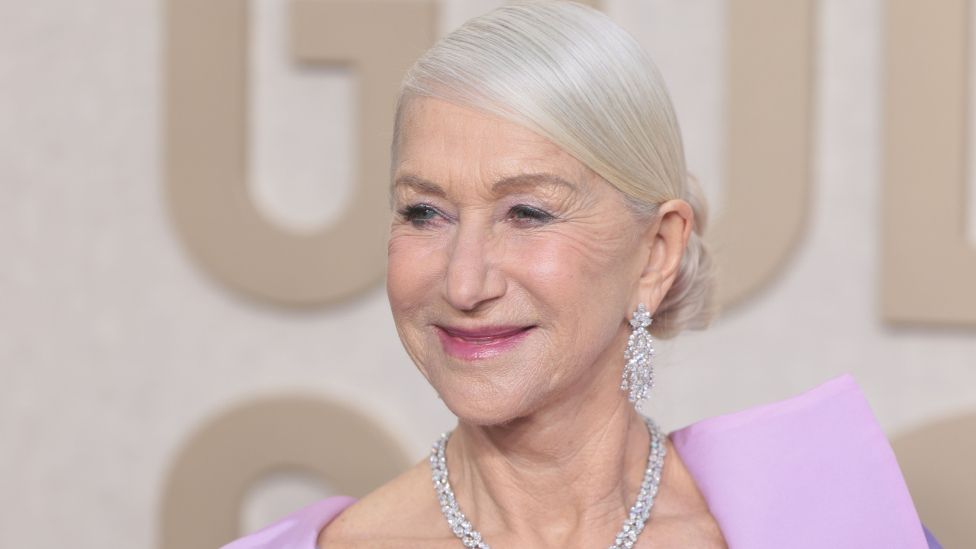British actor Helen Mirren arrives for the 81st annual Golden Globe Awards ceremony at the Beverly Hilton Hotel in Beverly Hills, California, USA, 07 January 2024