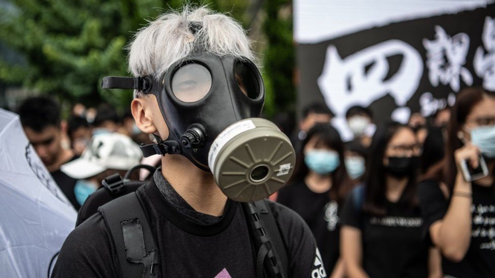Hong Kong protestor