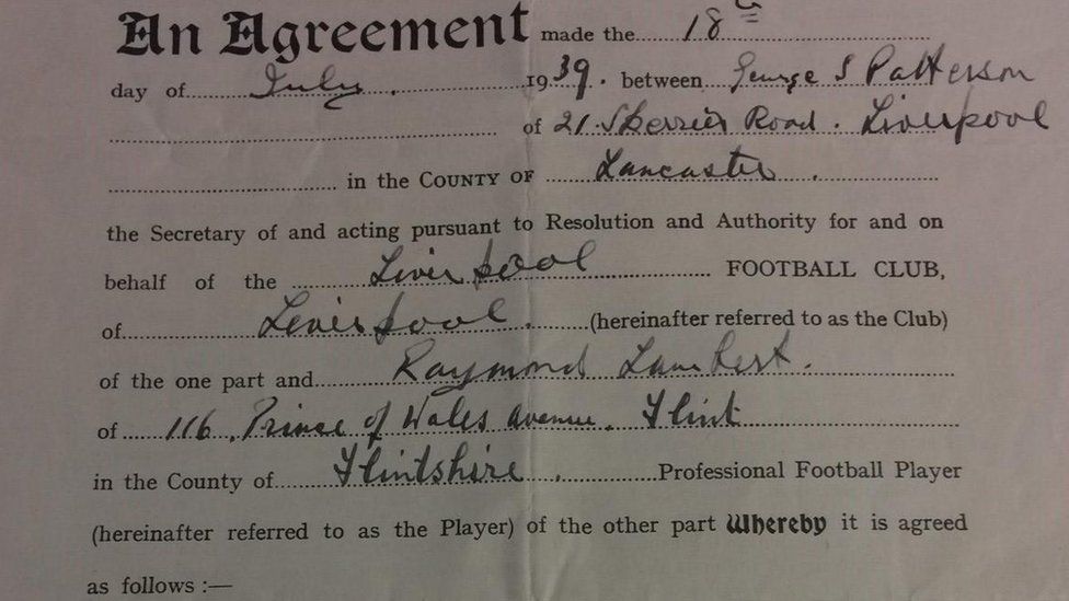 One of Ray Lambert's contracts