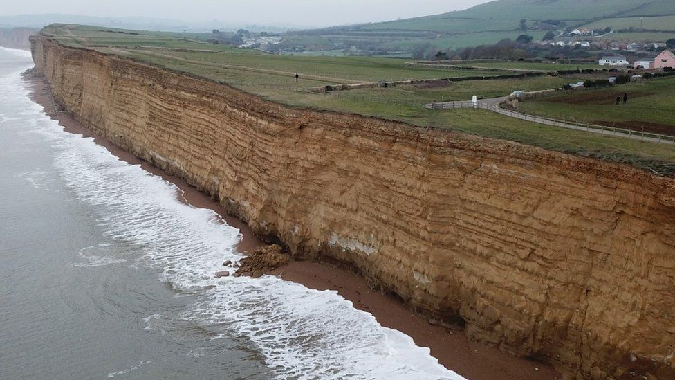 Jurassic coast rockfall