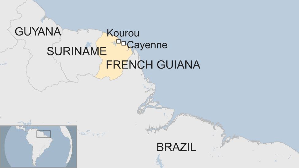 French Guiana The Part Of South America Facing A Total Shutdown BBC News    95575964 100417frenchguiana 