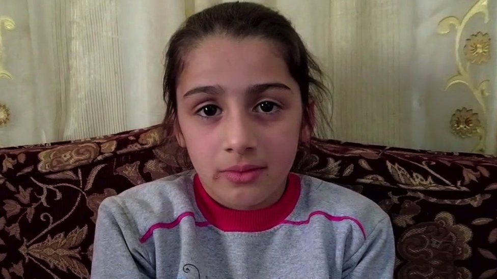 The Syrian girl whose parents were deported while she was at school