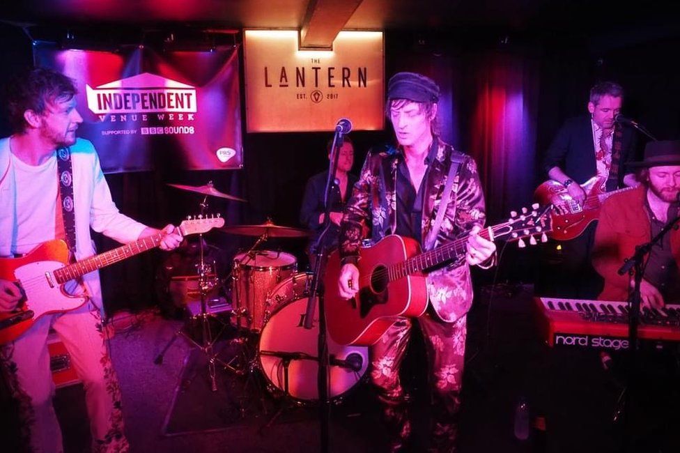 The Byson Family performing at The Lantern