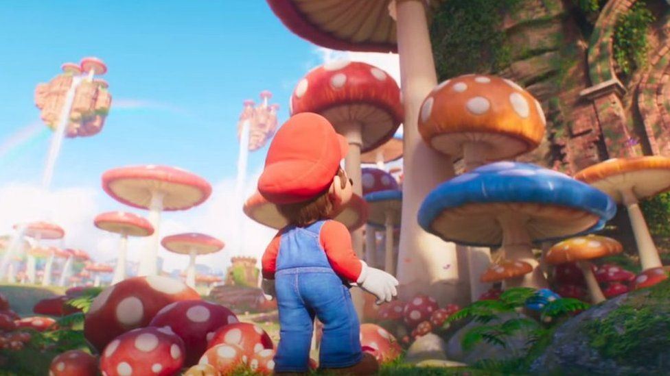 Here's a first look at the upcoming Super Mario Bros. movie