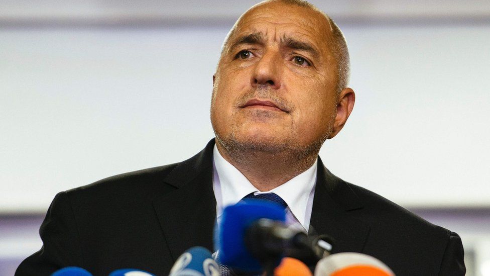 Boyko Borisov announces his resignation, 13 November 2016