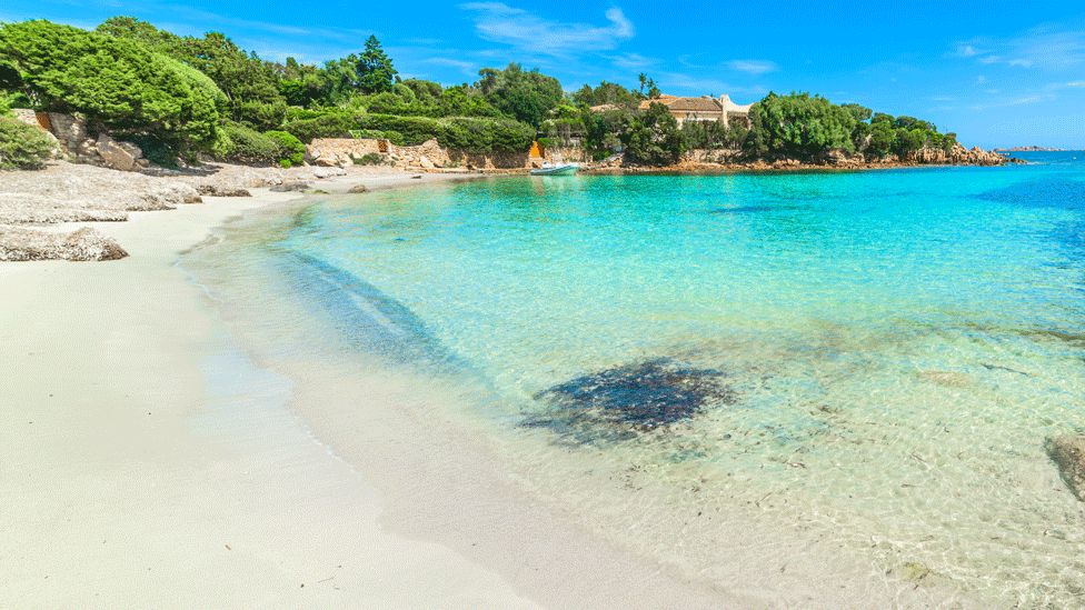 Spiaggia del Principe в Коста Смеральда, Сардиния