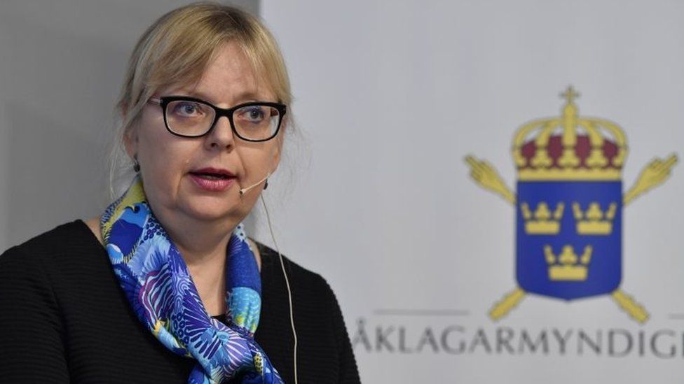 Deputy Director of Public Prosecution Eva-Marie Persson. Photo: 19 November 2019