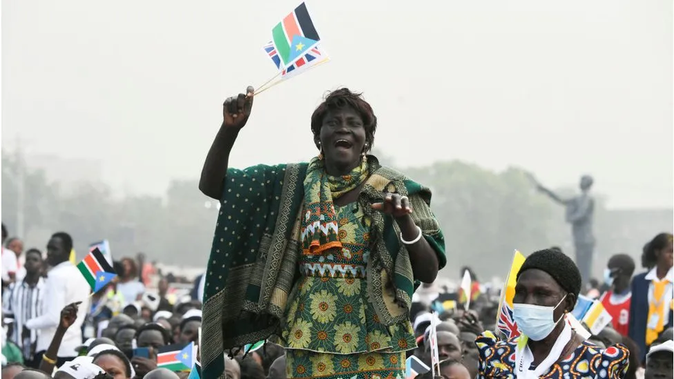 Pope Mass in South Sudan: Pontiff urges people to reject 'venom of hatred'