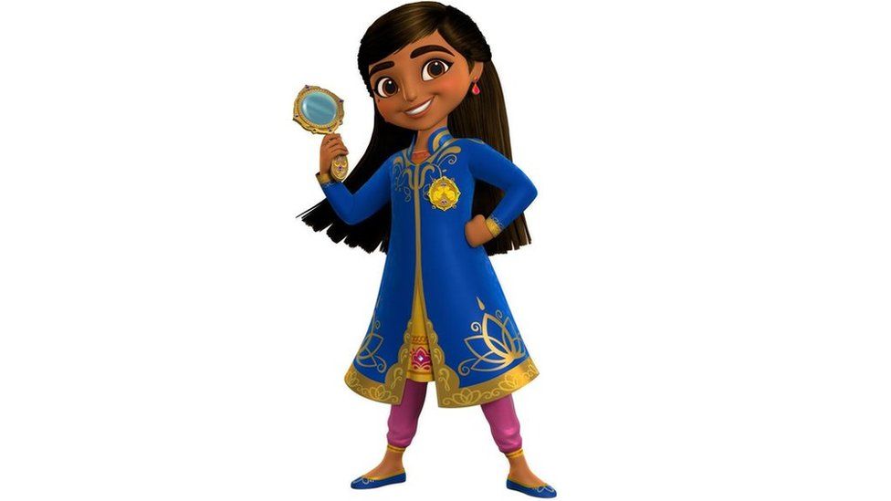 Disney's new Indian-inspired cartoon Mira, Royal Detective - BBC Newsround