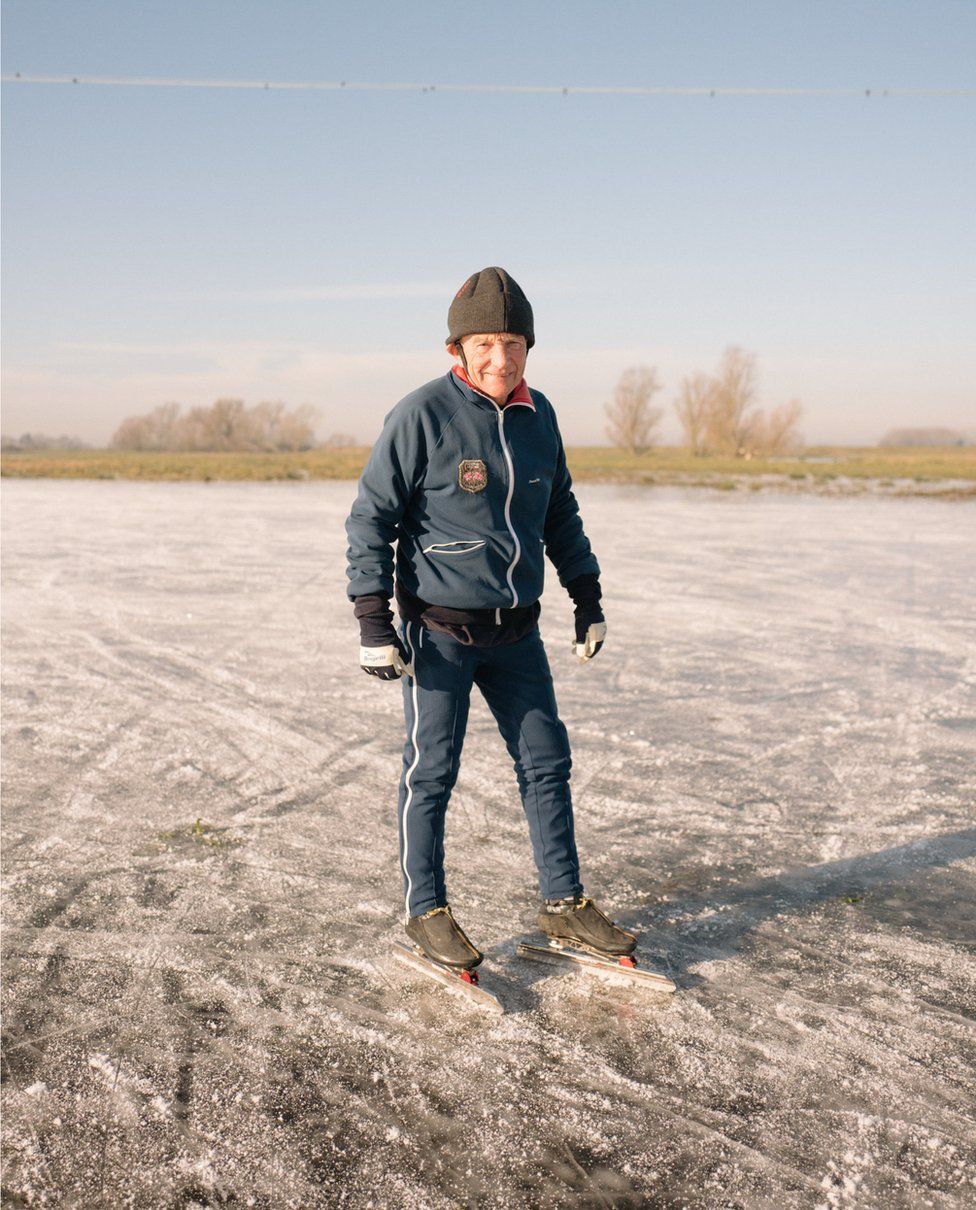 Fen skater Richard told Harry that fen skating is a metaphor for life: "Enjoy it while you can"