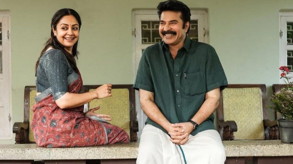 Mammootty and Jyothika in Kaathal
