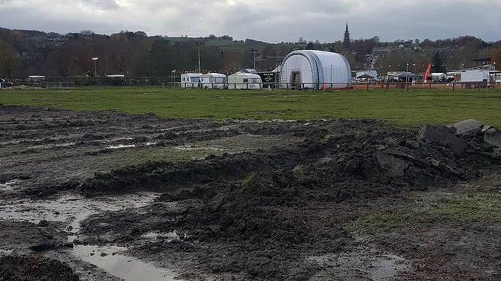 Christmas winter wonderland bakewell