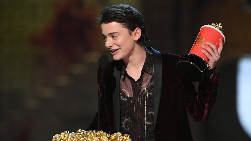 Actor Noah Schnapp, who plays Will Byers in Stranger Things