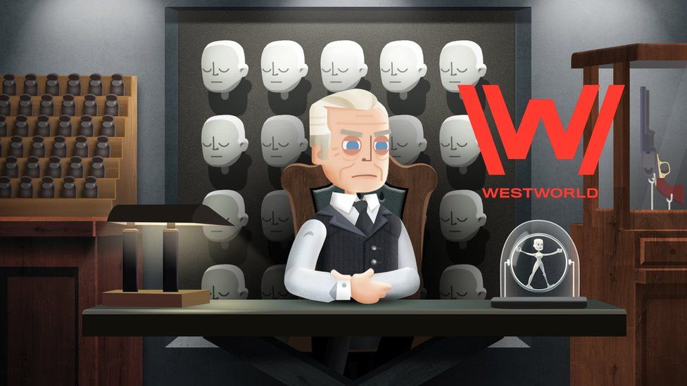 Screenshot from Westworld mobile game