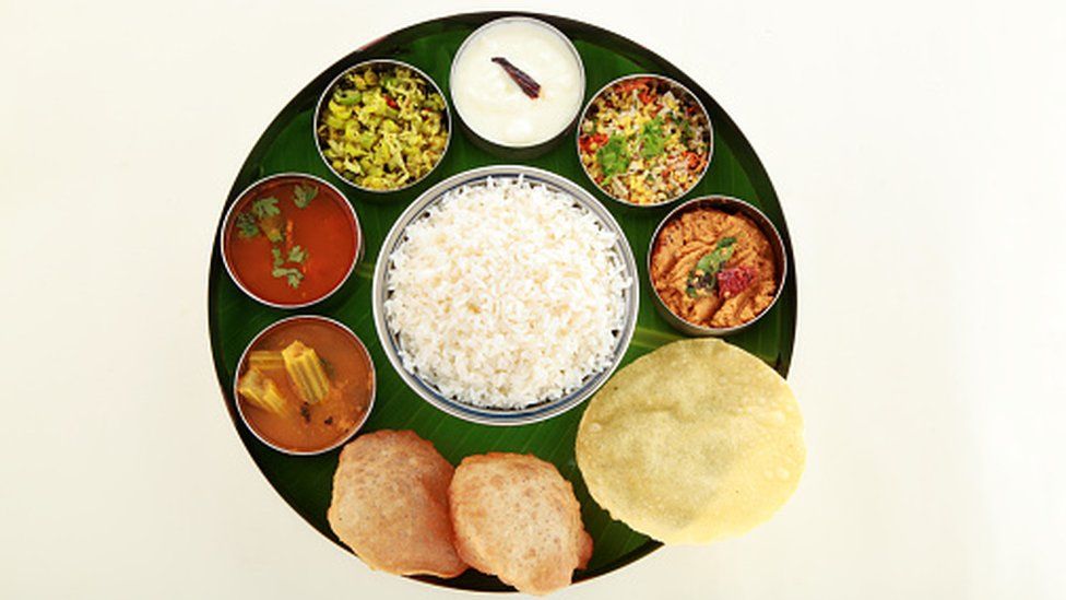 Indian thali