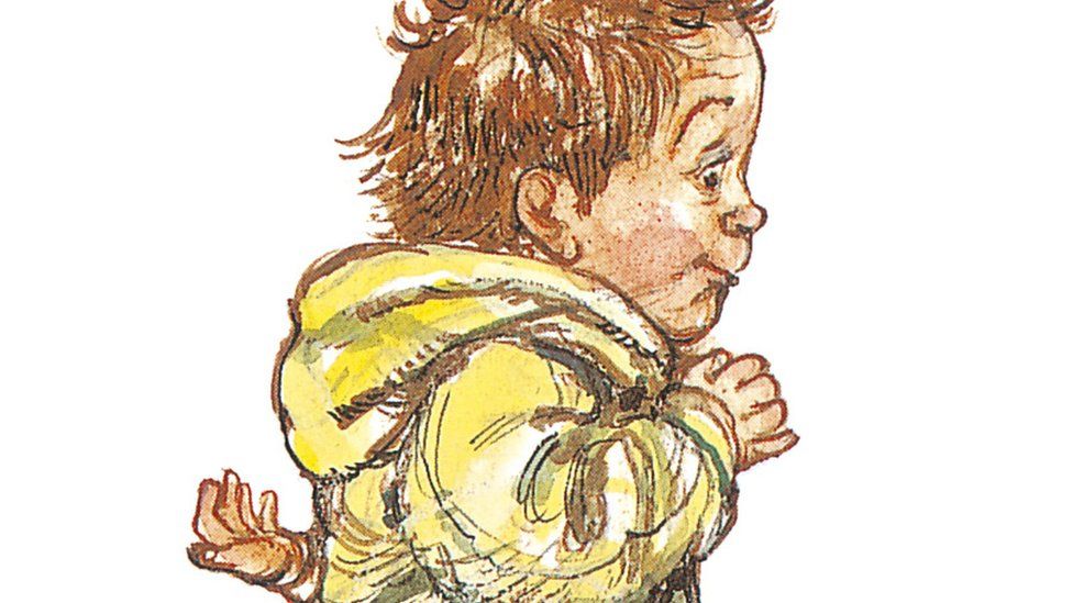 An illustration of Alfie by Shirley Hughes