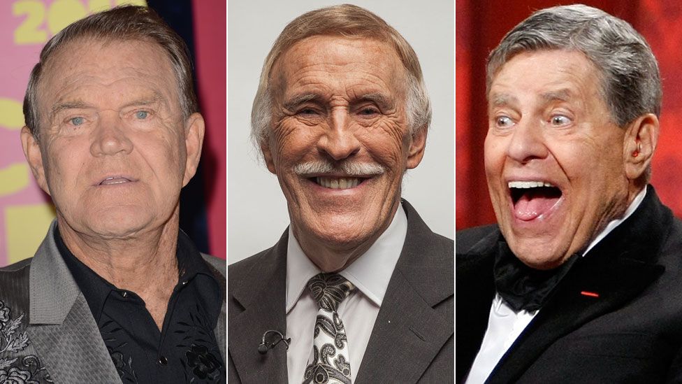 Glen Campbell, Bruce Forsyth and Jerry Lewis