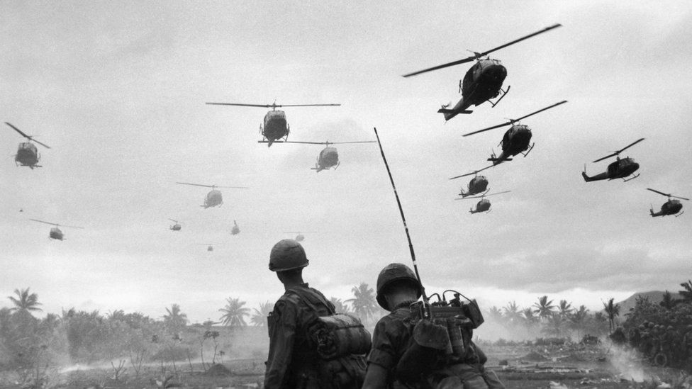 US troops during the Vietnam war