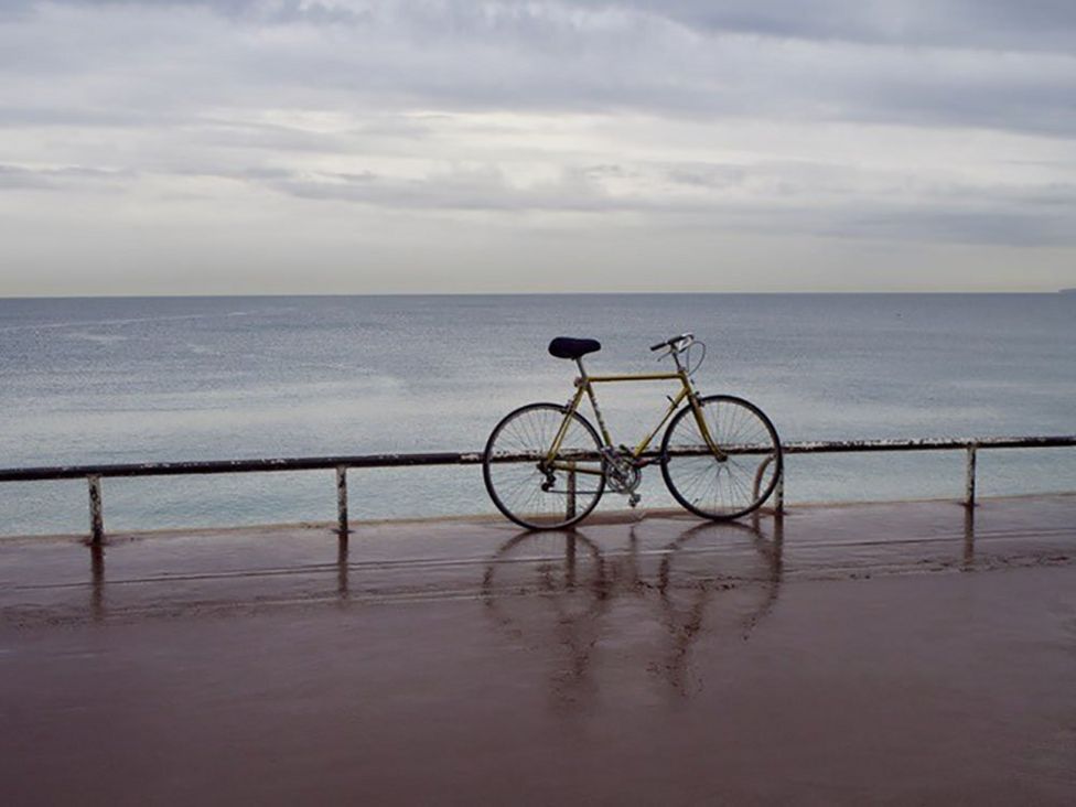 Bicycle on the promenade