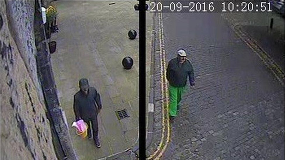 Thief Caught On CCTV Stealing Charity Bucket From Restaurant - BBC News