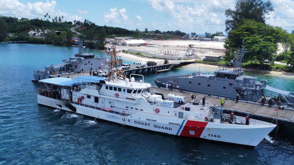 The USCGC Oliver Henry in Papua New Guinea