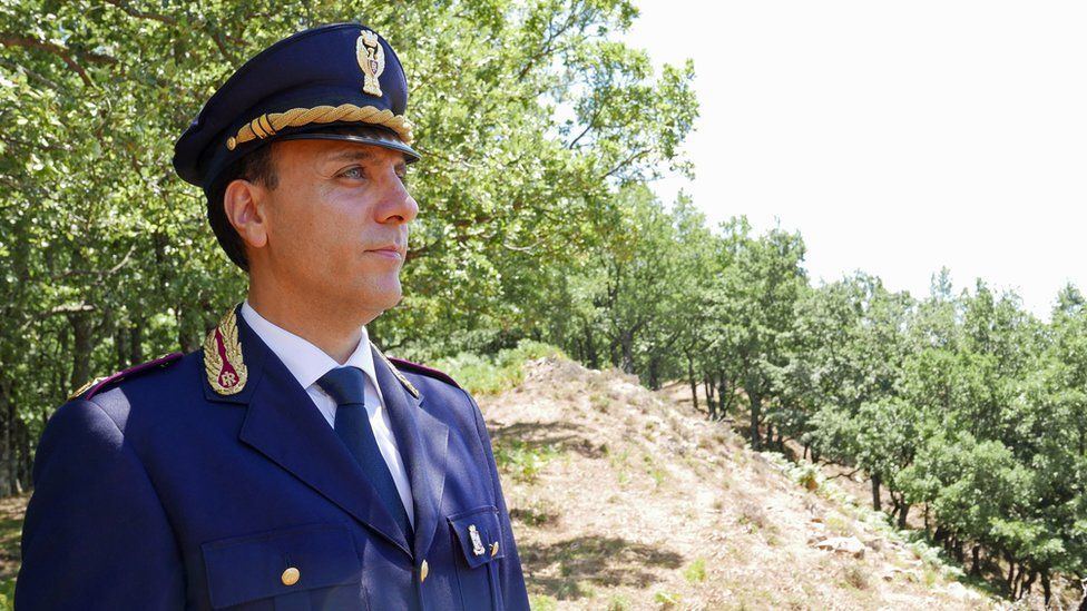 Deputy police commissioner Daniele Manganaro
