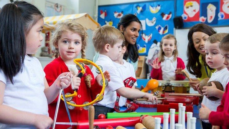 Nursery qualifications Uturn 'huge relief', say campaigners BBC News