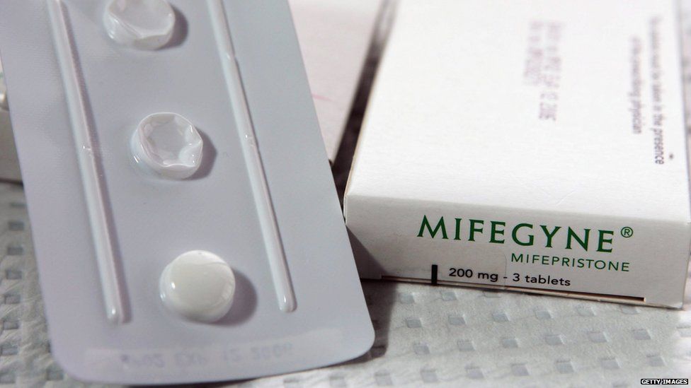 The pill will be distributed in Canada under the brand name 'Mifegymiso'
