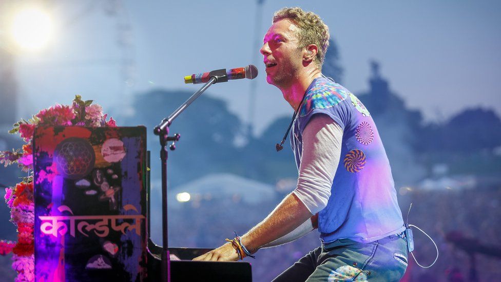 Coldplay at BBC Radio 1's Big Weekend in Exeter 2016.