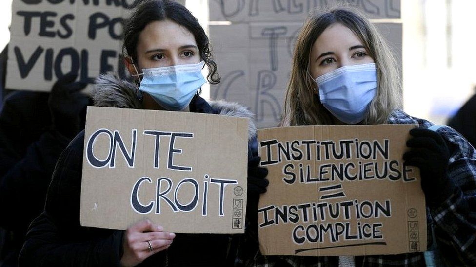 Protest at Sciences Po Strasbourg, 12 Feb 21