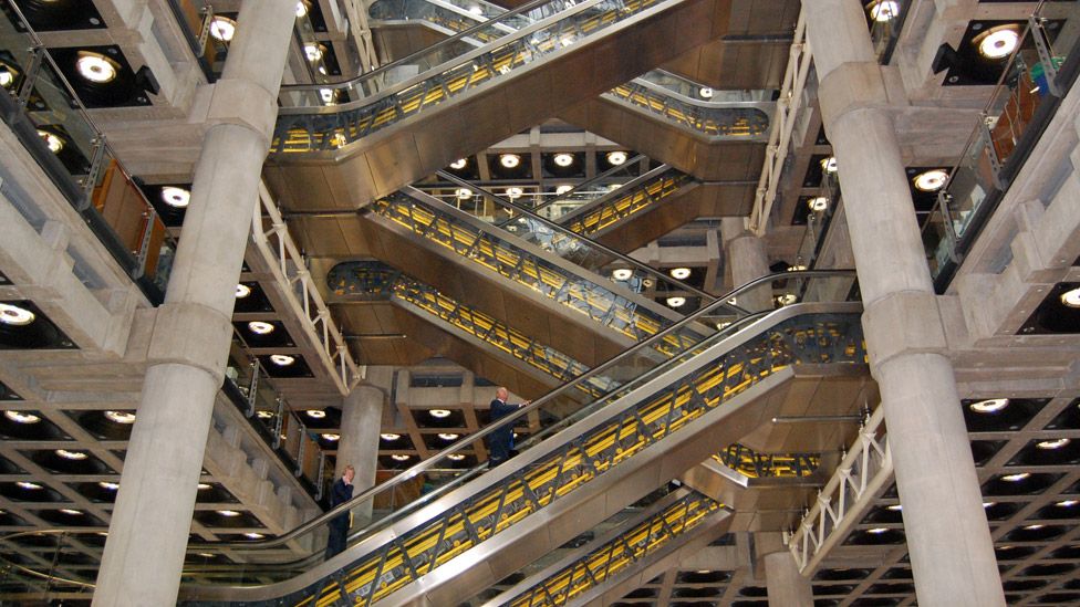 The Lloyds of London building
