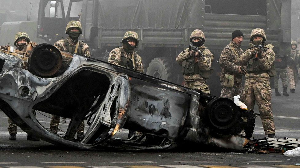 Kazakhstan unrest: Dozens killed in crackdown - BBC News