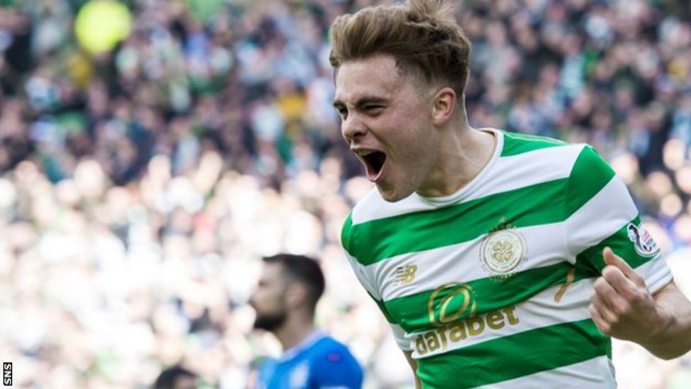 'There's no other place for me' - Forrest signs new Celtic deal - BBC Sport