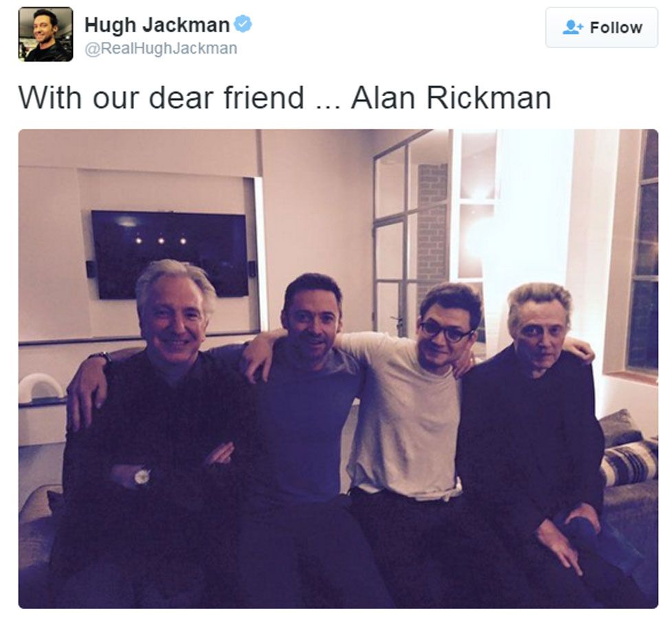 Alan Rickman: Friends and stars pay tribute - BBC News