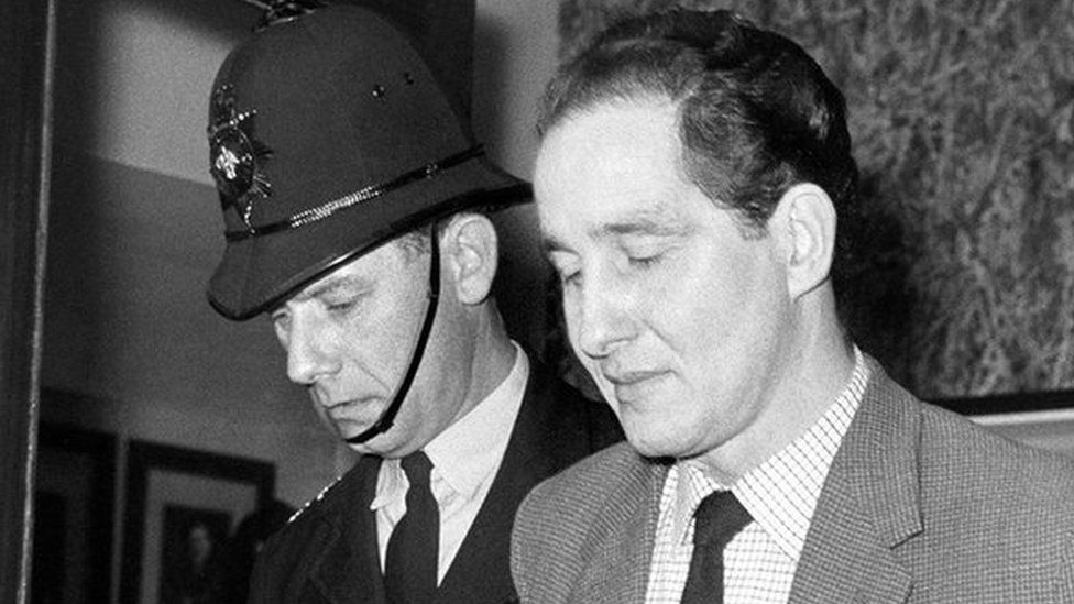 Ronnie Biggs after being sentenced in 1964
