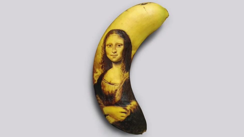 Banana art eaten by 'hungry' student in Seoul BBC Newsround