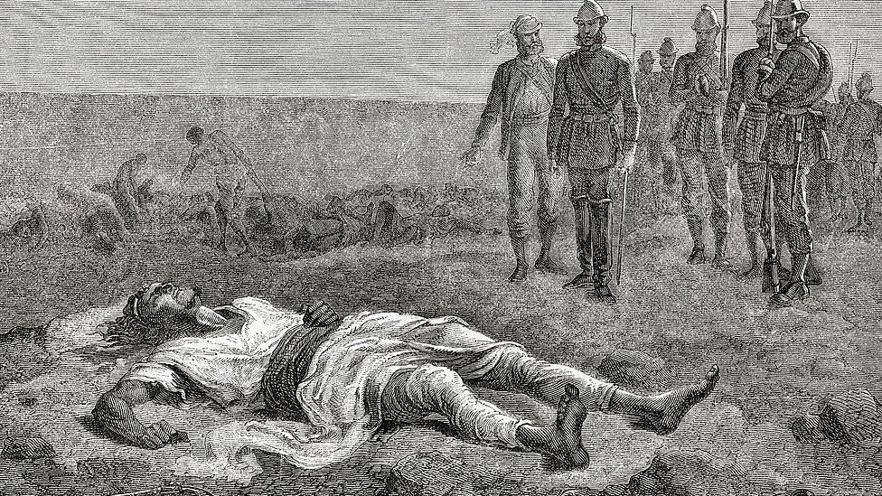 The British Army Find Tewodros's Body After His Suicide