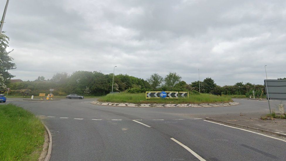 Marks Farm roundabout in Braintree